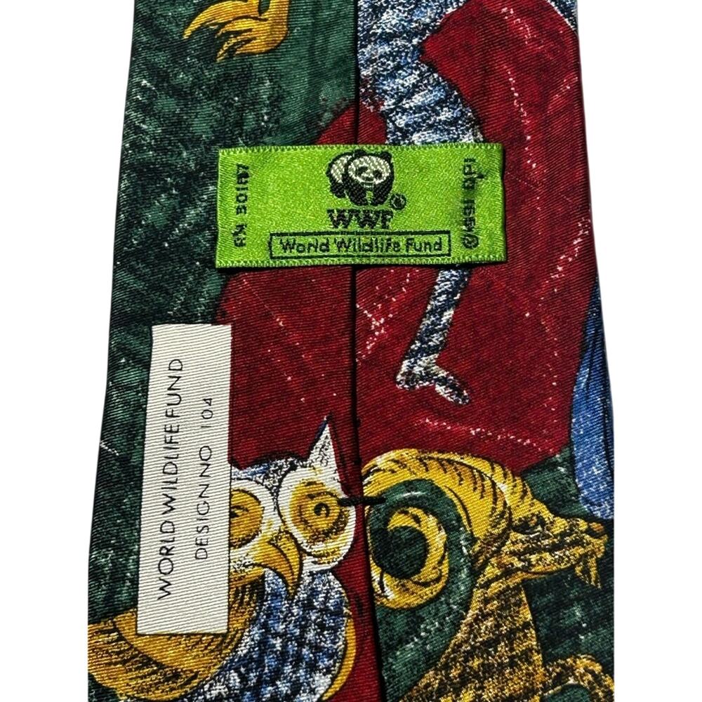 Vibrant Animal Design Men's Tie